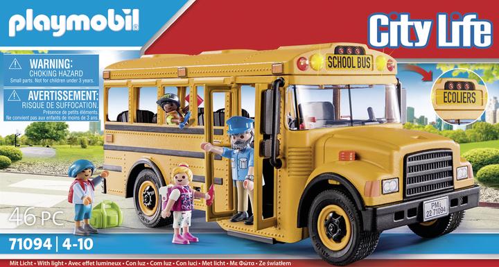 Actual product image Playmobil US school bus (71094, Playmobil City Life)