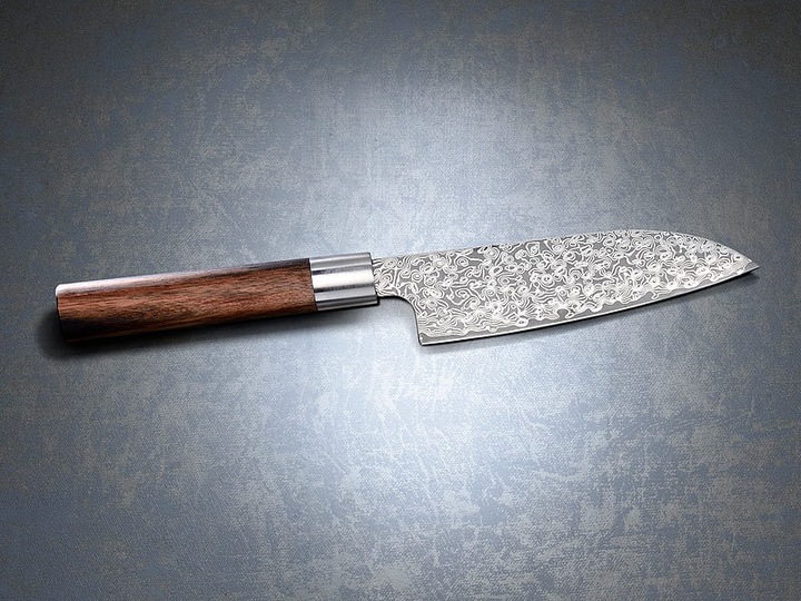 Produktbild Tokio Kitchenware Damast-Santokumesser (16 cm)