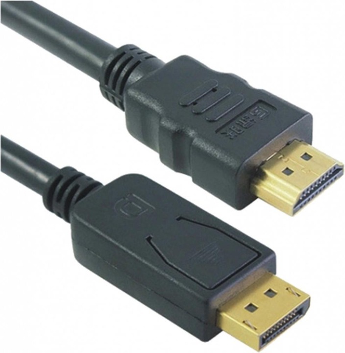 Produktbild M-Cab DisplayPort — HDMI (Typ A) (3 m, DisplayPort, HDMI)