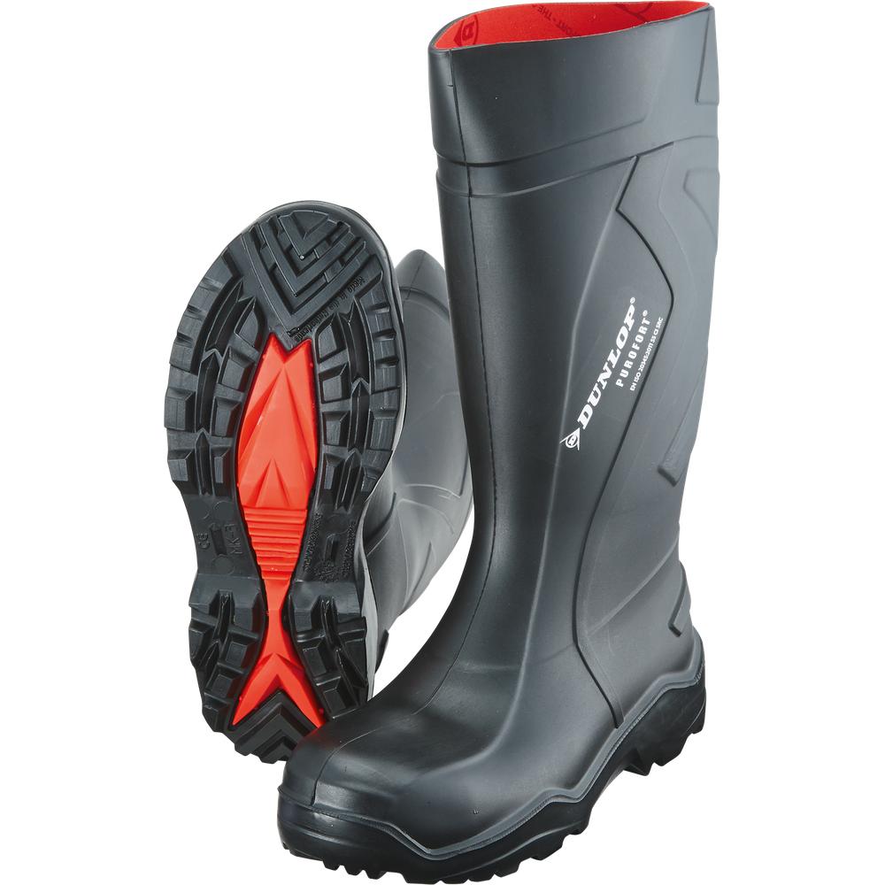 Thumbnail - Dunlop, Sicherheitsschuhe, PurofortPlusC762041Blk welly43 (S5, 43)