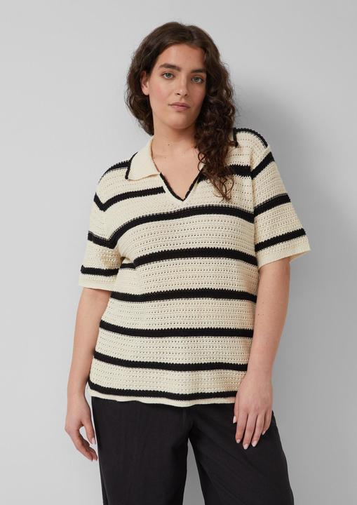 Image du produit s.Oliver Strickpolo mit V-Ausschnitt (44)