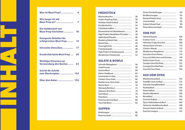Actual product image Easy Meal Prep (German, Marc Berger, 2025)
