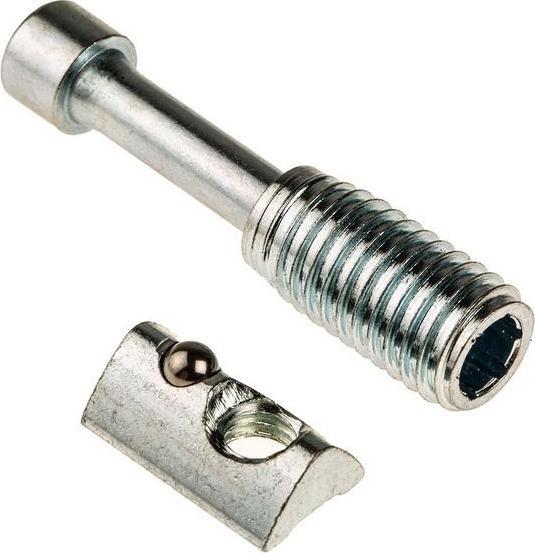 Produktbild RS PRO T-Matic Conn., slot 6, M6, spring, steel
