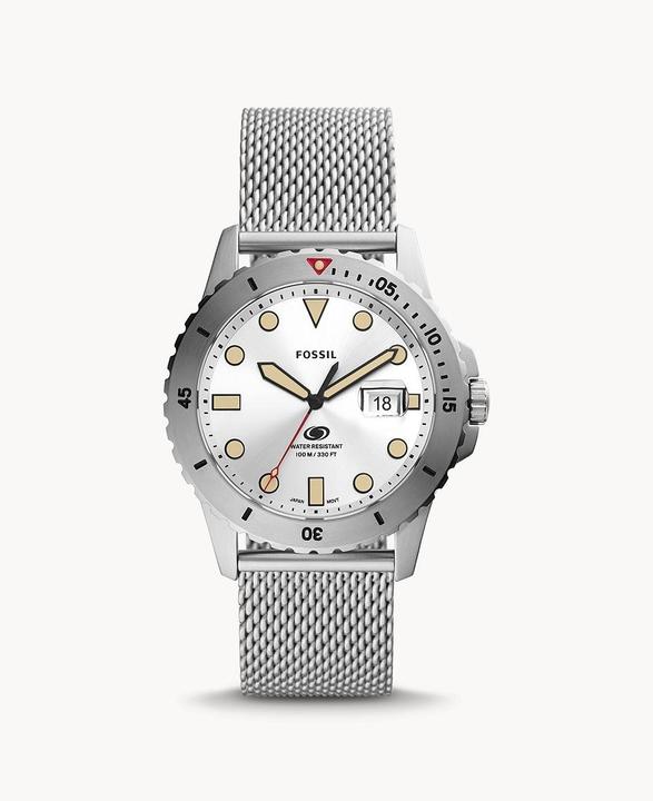 Produktbild Fossil Orologio Blu con Tre Lancette e Data (Analoguhr, 42 mm)