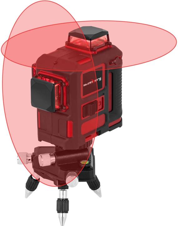 Produktbild Steinberg Rotationslaser Linienlaser Kreuzlaser Kreuzlinienlaser mit Stativ Baulaser 25 m