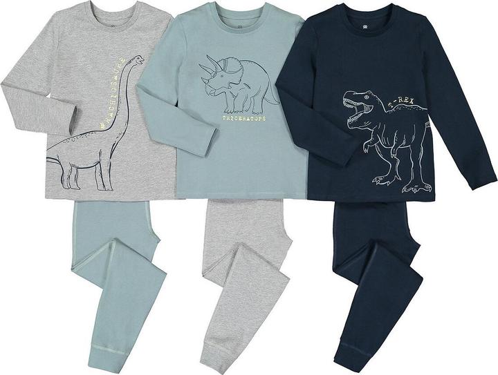 Image du produit La Redoute Collections Pack de 3 pyjamas (164)