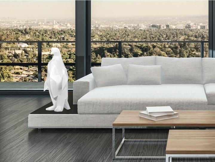 Produktbild Design-Skulptur Pinguin 50 cm - White