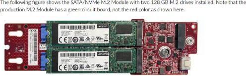 Produktbild Lenovo DCG ThinkSystem M.2 SATA/NVMe 2-Bay Enablement Kit