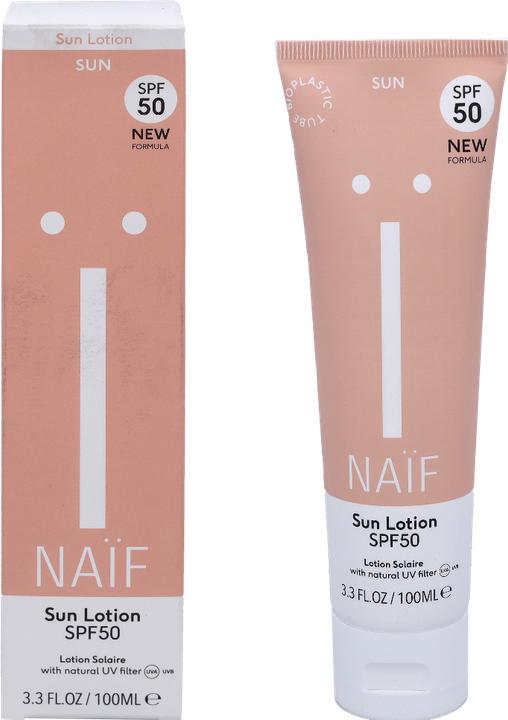 Produktbild Naïf Sonnencreme (Sonnencreme, SPF 50, 100 ml, 1 g)