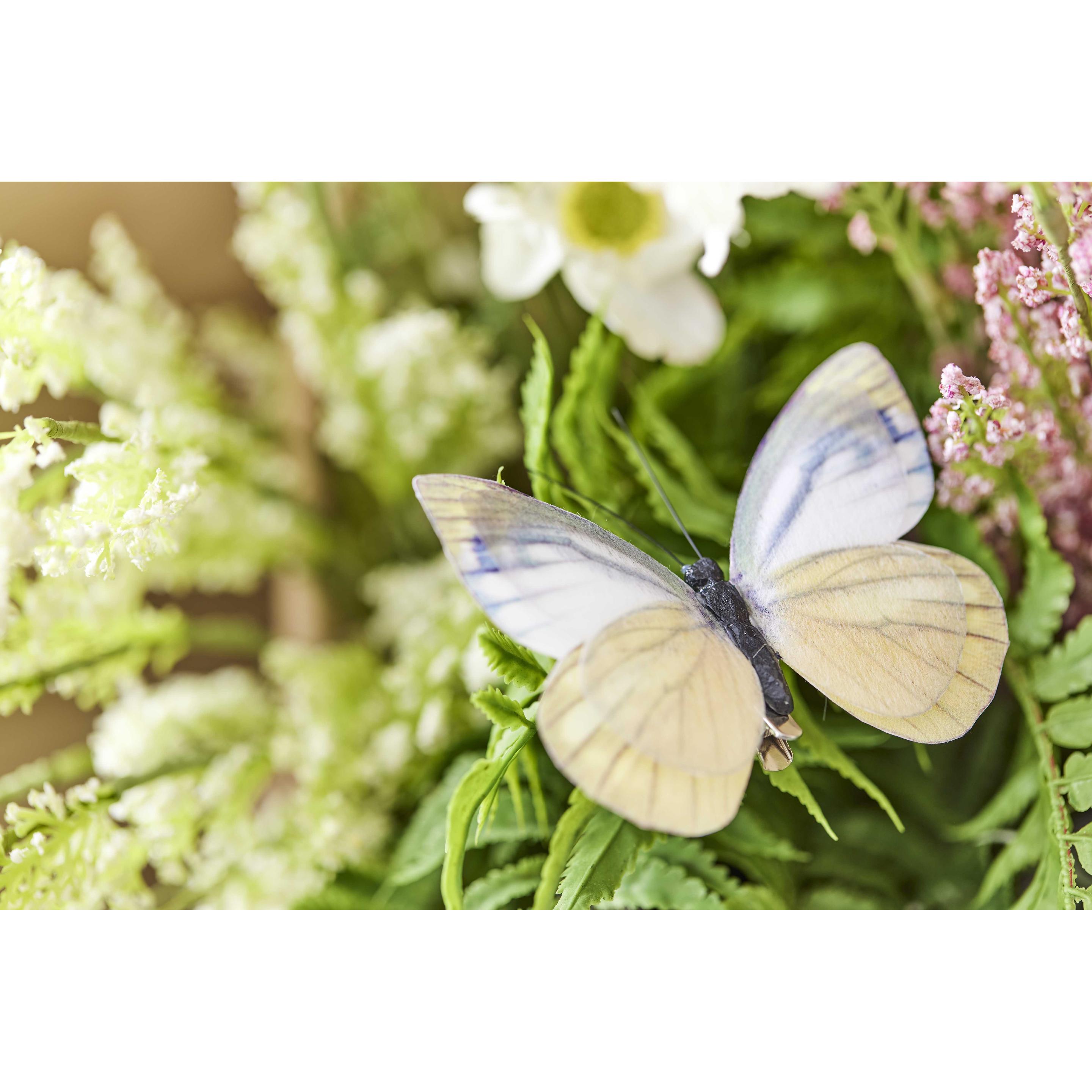 Thumbnail - Nature, Deko Objekt, House of Schmetterling auf Clip 9cm 3er echt 1
