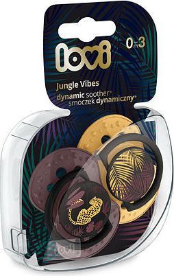 Produktbild Lovi Jungle Vibes Dynamic Soother (2x)