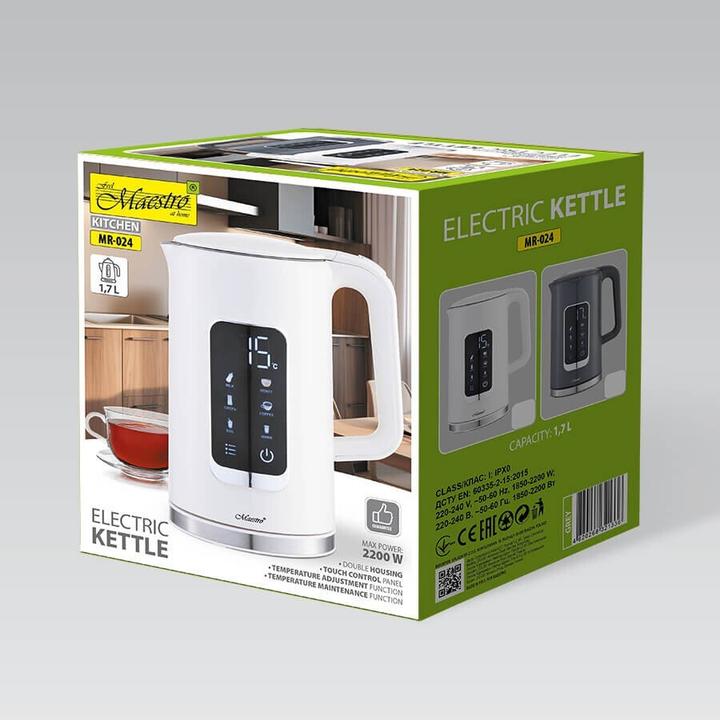 Produktbild Maestro Czajnik elektryczny MR-024-WHITE (1.70 l)