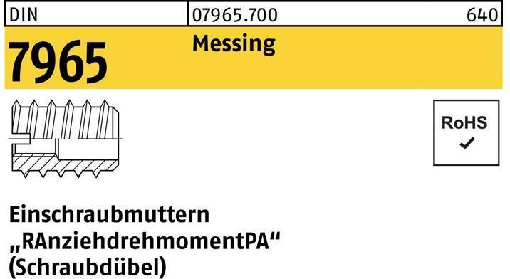 Actual product image DIN 7965