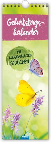 Produktbild Wandkalender Geburtstagskalender mit ausgewählten Sprüchen