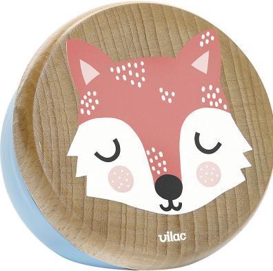Vilac Michelle Carlslund, Spieluhr Fuchs Holz