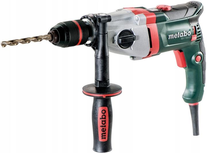 Produktbild Metabo 600574810 BEV 1300-2 1300 Watt elektronisch einstellbare Zweigang-Bohrmaschine