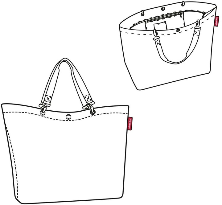 Produktbild reisenthel Tasche Shopper XL Op-Art