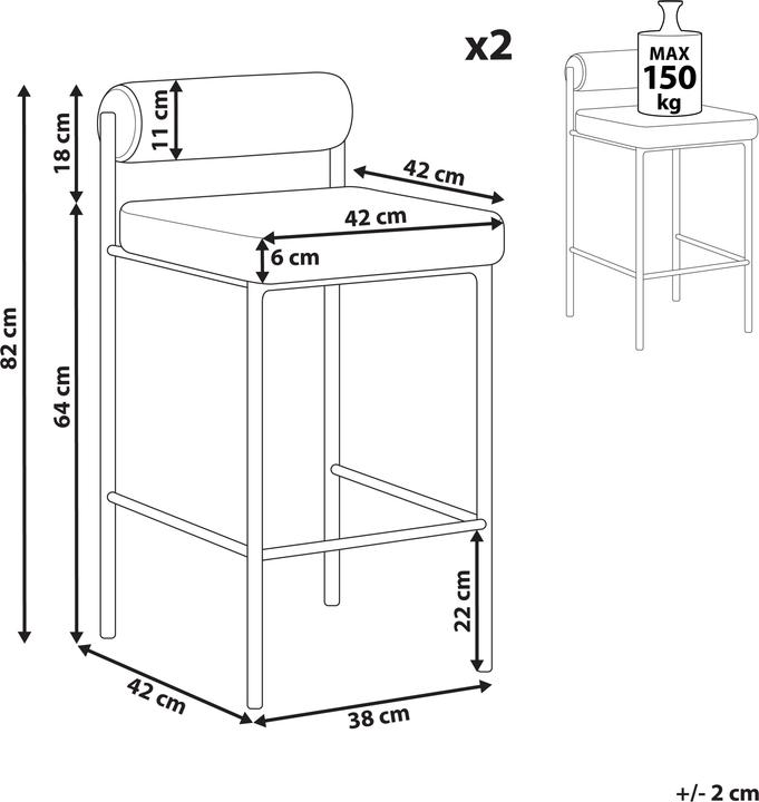 Produktbild Beliani Amaya