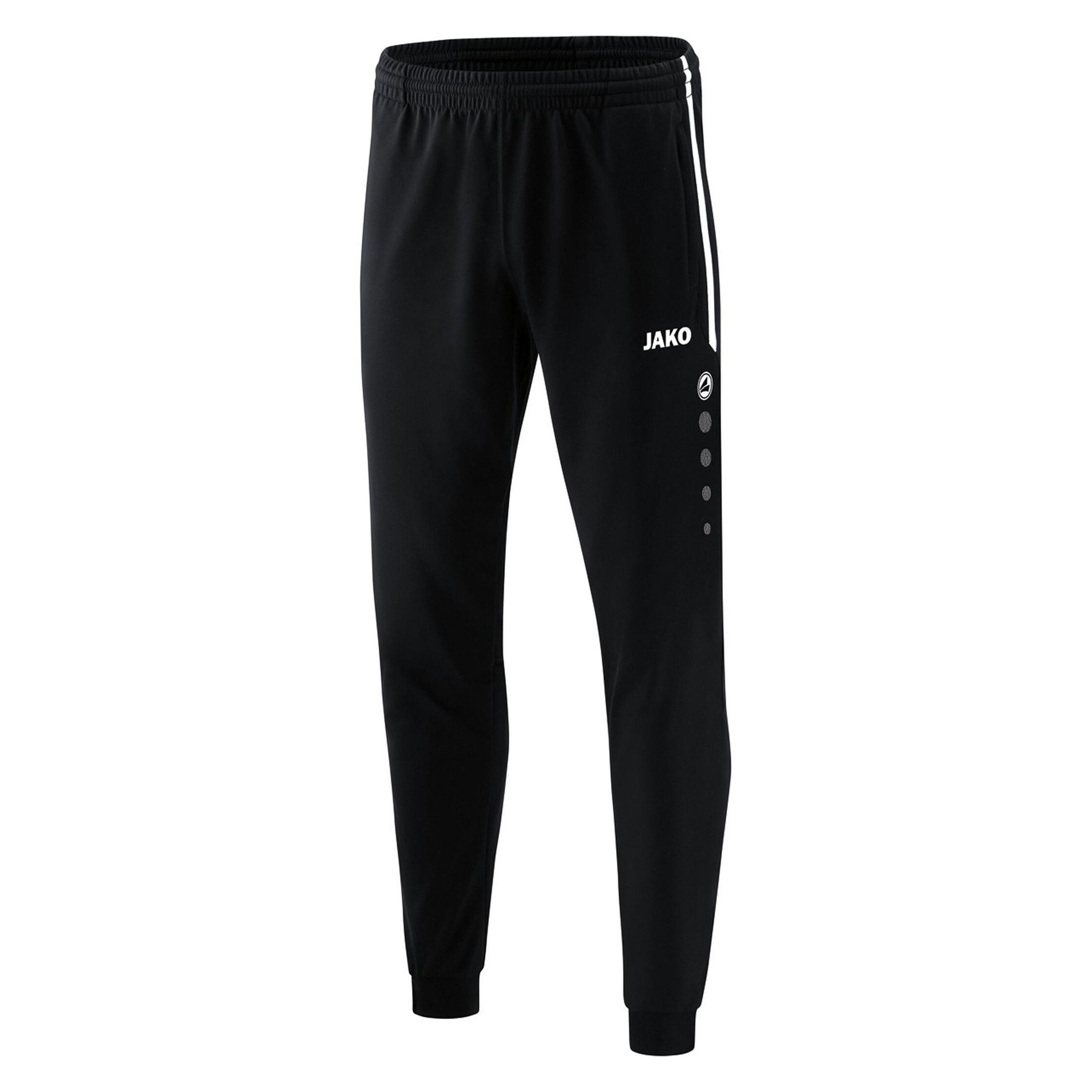 Jako, Unisex, Sporthose, Polyesterhose Competition 2.0 (164) (164), Schwarz