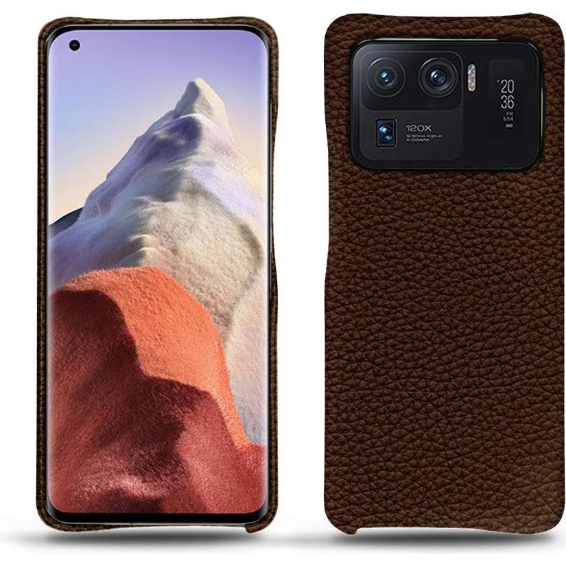 Thumbnail - Noreve Lederschutzhülle (Xiaomi Mi 11 Ultra), Smartphone Hülle, Braun