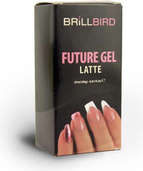 Immagine prodotto BrillBird Gel del futuro - Latte (Latte, Smalto per unghie effetto gel)