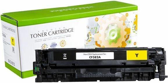 Produktbild STATIC Toner cartridge compatible with CF382A remanufactured (Y)