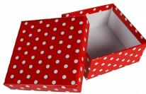 Produktbild Ootb Geschenkkarton Punkte rot (8x)
