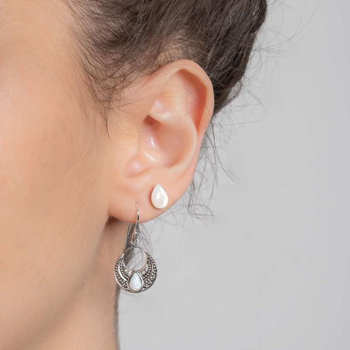 Produktbild Bijouteria Ohrhänger (Synthetischer Opal, Silber 925)