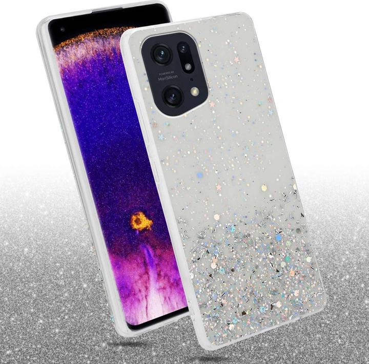 Produktbild Cadorabo TPU Hülle für Oppo FIND X5 PRO mit Glitzer (Oppo Find X5 Pro)