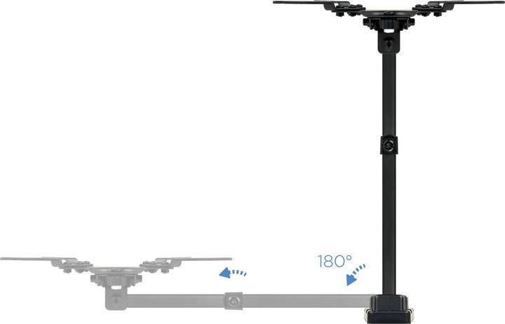 Actual product image Tooq Technology LP2142TNL-B TV mount 106.7 cm (42"" ) Black (Wall, 42", 20 kg)
