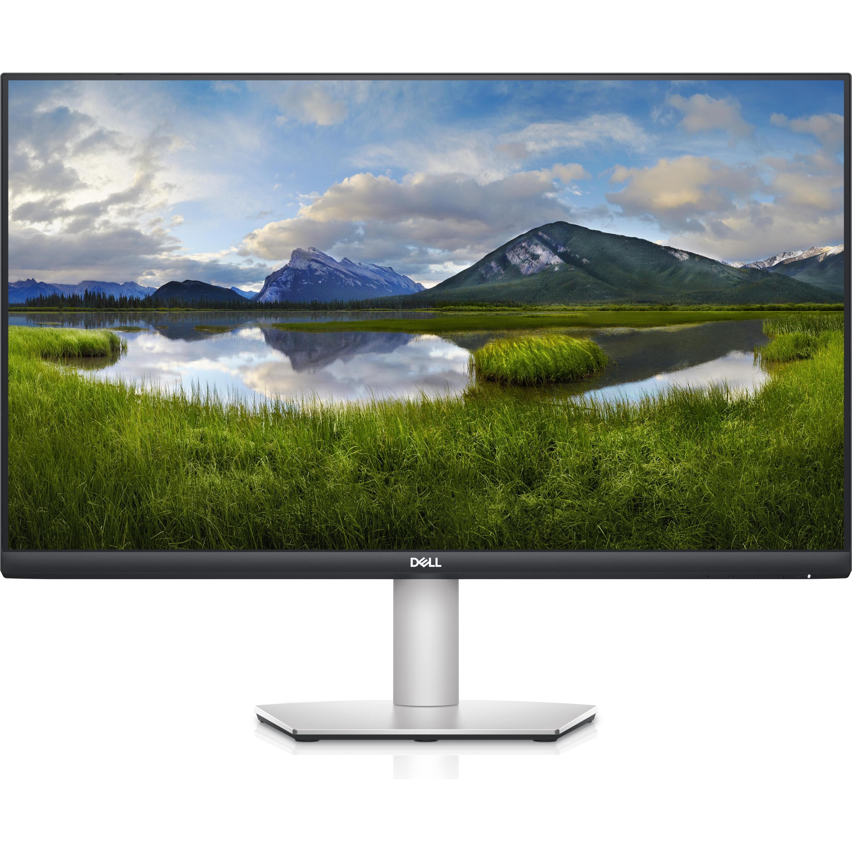 Dell S2722QC (3840 x 2160 Pixel, 27"), Monitor, Silber