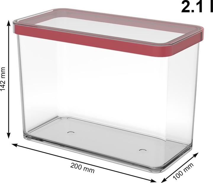 Produktbild Rotho 5er Set Premium Dosen LOFT (2.10 l)