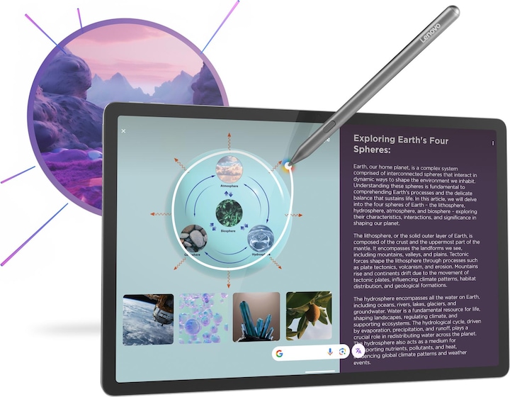 Immagine prodotto Lenovo Idea Tab Pro (Solo WiFi, 12.70", 256 GB, Grigio Luna)