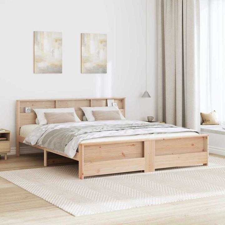 Actual product image vidaXL Bettgestell (200 x 200 cm)