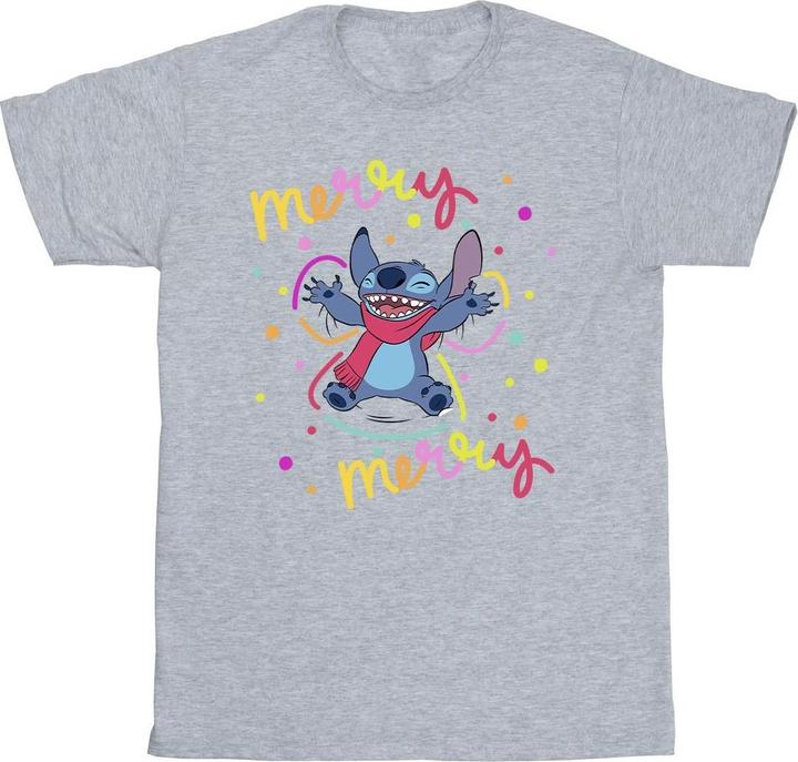 Produktbild Disney Lilo & Stitch Merry Rainbow TShirt Mädchen (140, 146)
