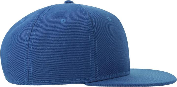 Actual product image Atlantis Unisex Adult 6 Panel Sustainable Flat Peak Baseball Cap (One size)