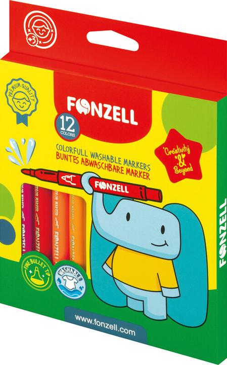 Produktbild Fonzell Marker Kids (12x)