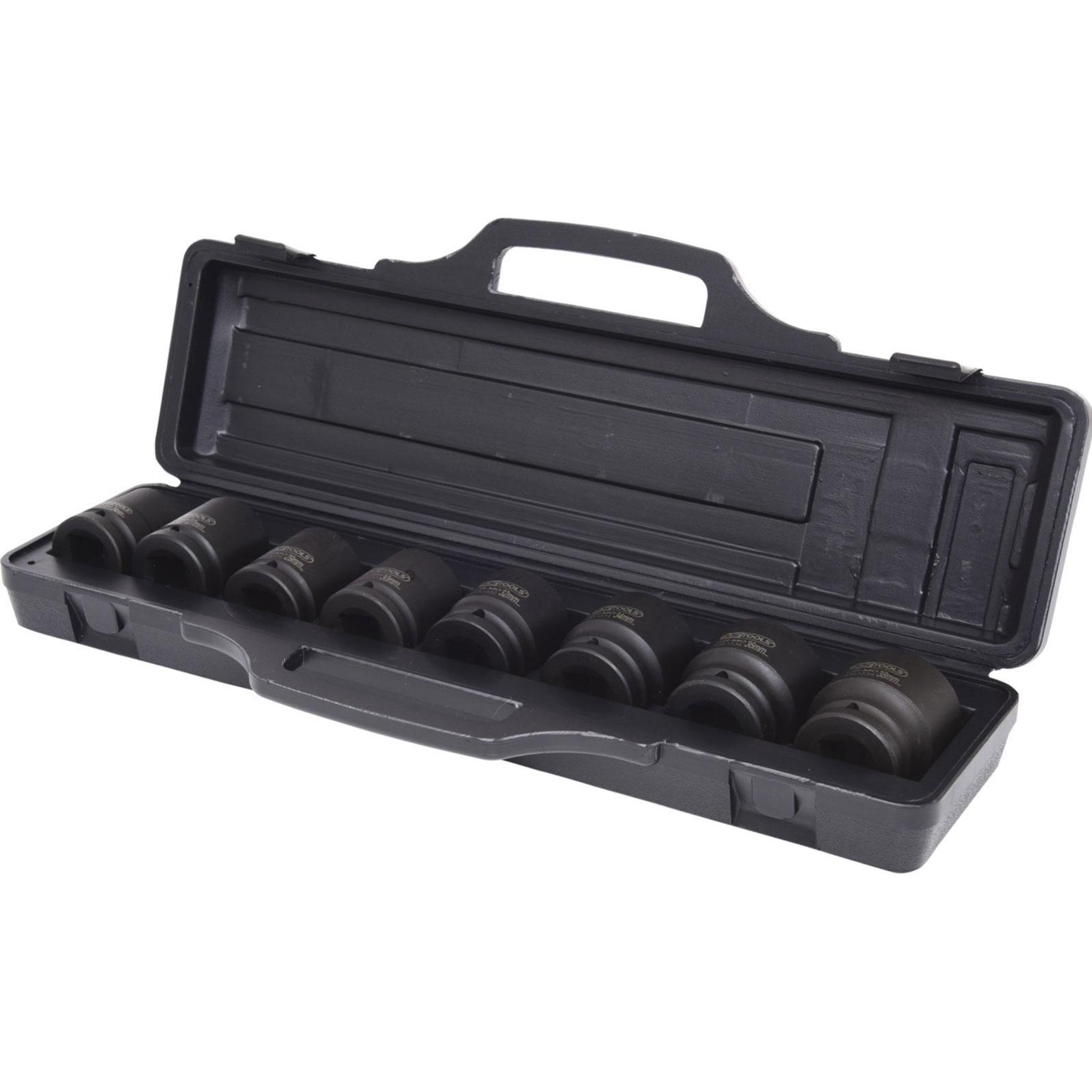 KS Tools, Steckschlüssel + Stecknuss, 515.0210 (27 mm, 29 mm, 30 mm, 24 mm, 34 mm, 36 mm, 38 mm, 32 mm)
