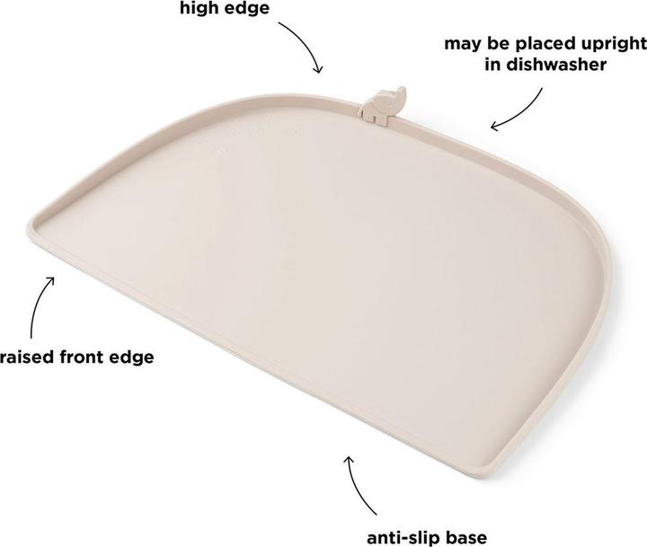 Produktbild Done by Deer Tisch-Set Silikon Elphee beige (1 Stk., 45 x 40 cm)