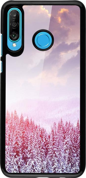 Actual product image PhoneLook Coque Winter 22 Pink Forest (Huawei P30 Lite)