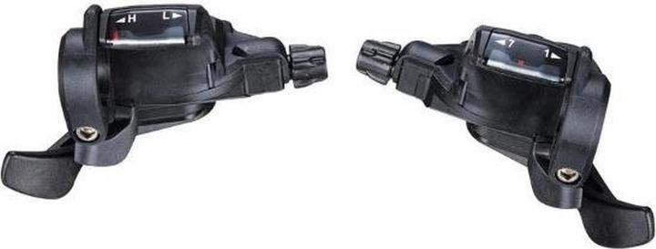 Micro Shift Micro-shift slider, pair, 7th row (3x7), compatible with Shimano, thumb valve, optical gear ratio