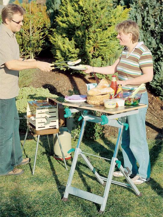 Produktbild wolfcraft Spann- und Arbeitstisch MASTER 600 (53 cm, 65 cm)