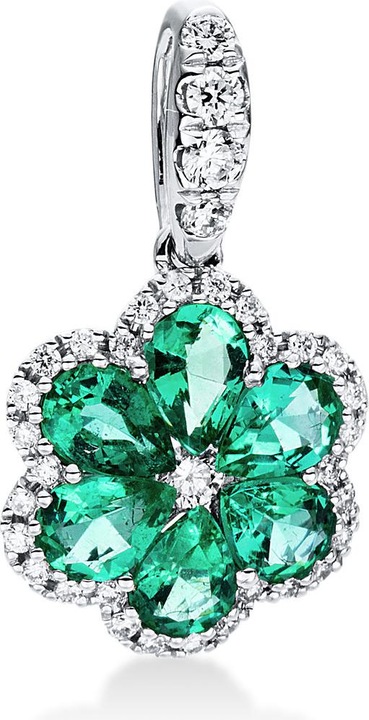Immagine prodotto Goldberg Diamant Ciondolo 18 ct WG, con occhiello (Oro bianco)