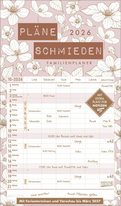 Produktbild Pläne schmieden (27 x 46 cm)