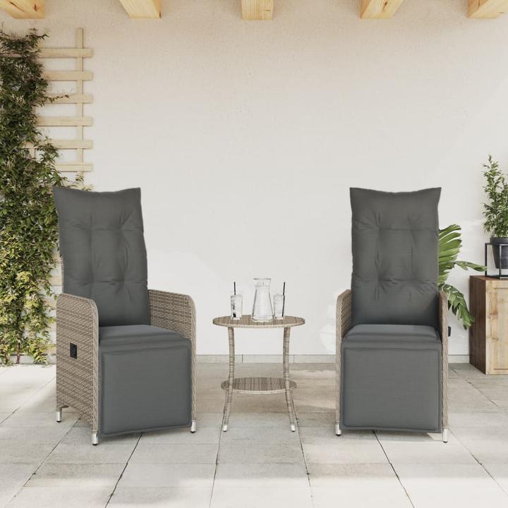 Produktbild vidaXL Gartensessel verstellbar