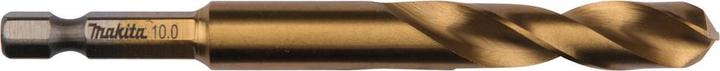 Immagine prodotto Makita Punta metallo HSS-TiN con codolo esagonale 1/4" (10 millimetri)