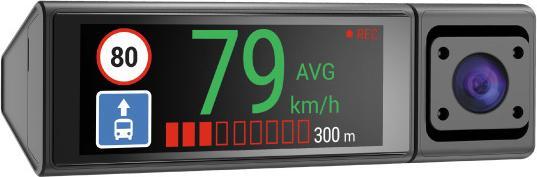 Produktbild Navitel RC3 PRO dashcam Full HD Black (Bluetooth, Eingebautes Display, Eingebautes Mikrofon, Full HD)