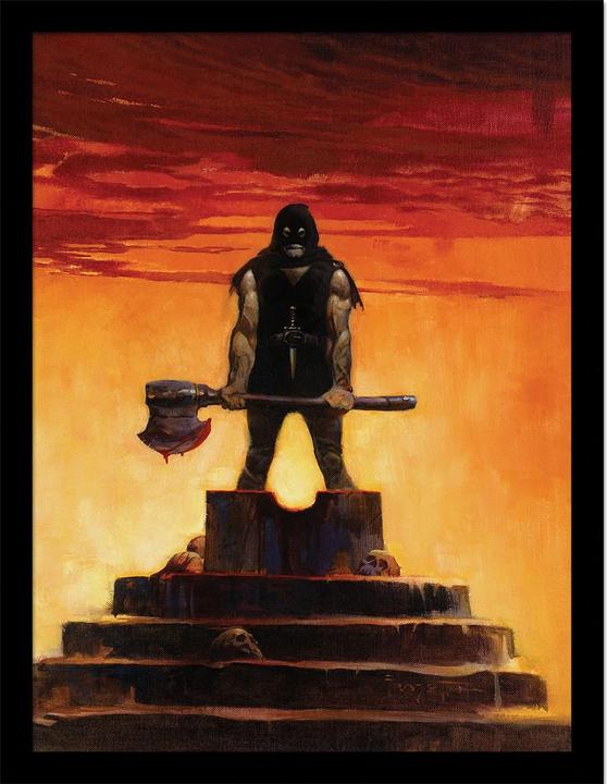Produktbild Frank Frazetta Gerahmtes Poster The Executioner (40 x 30 cm)