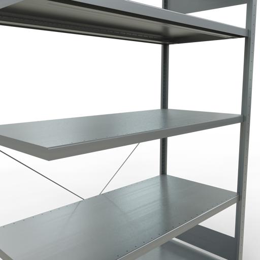 Image du produit Schulte Lagertechnik Système de baie sans boulon MULTIplus250 avec traverse.