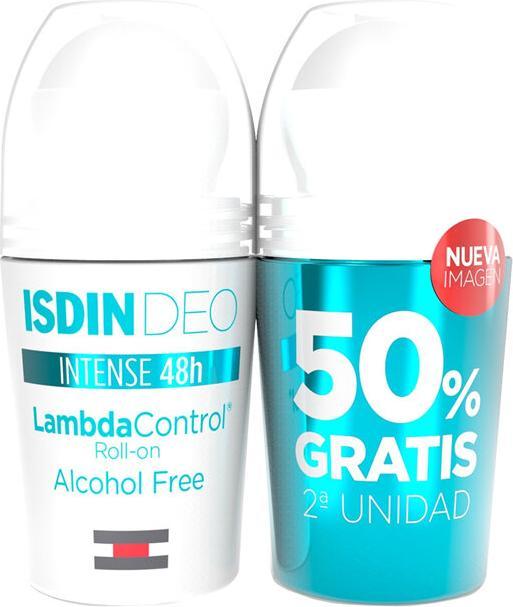 Immagine prodotto Isdin Lambda Control intensive 48h Deo Roll On 2x50ml (Roll-on, 50 ml)